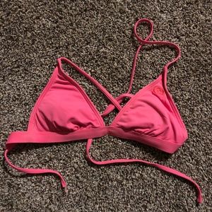 ripcurl pink swim top